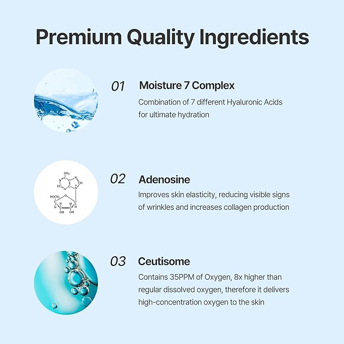 Ceutisome H Trial Kit Oxygen Infused Hydration Solution for Dry Skin