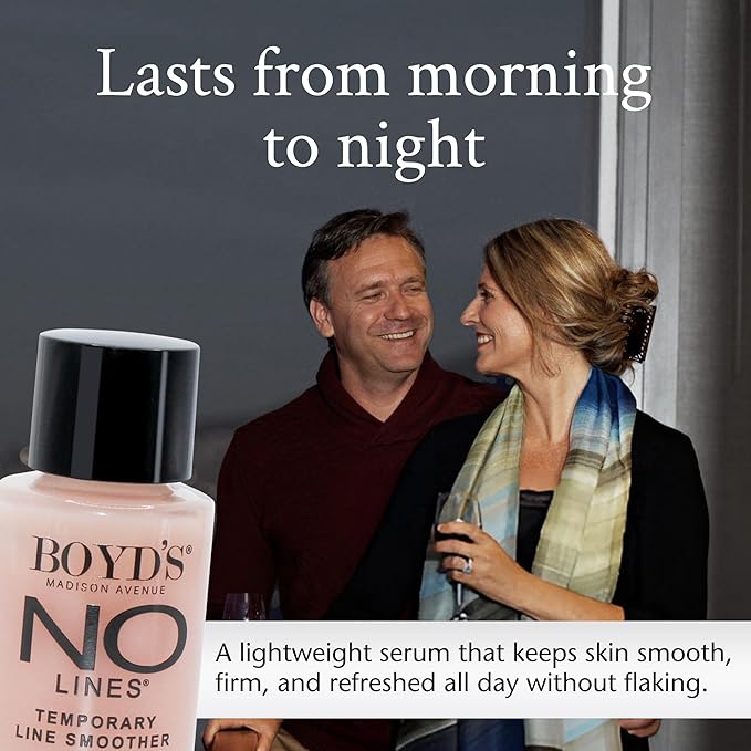 Boyd's Renoir No Lines Temporary Wrinkle Remover- For Forehead, Eyes, Lips, 0.5 fl oz