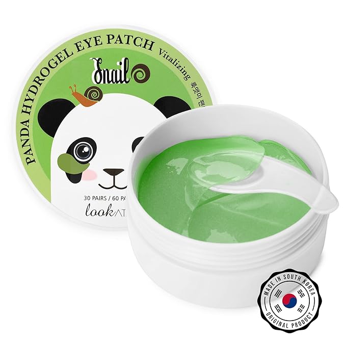 Panda Hydro-gel Eye Patches, Snail