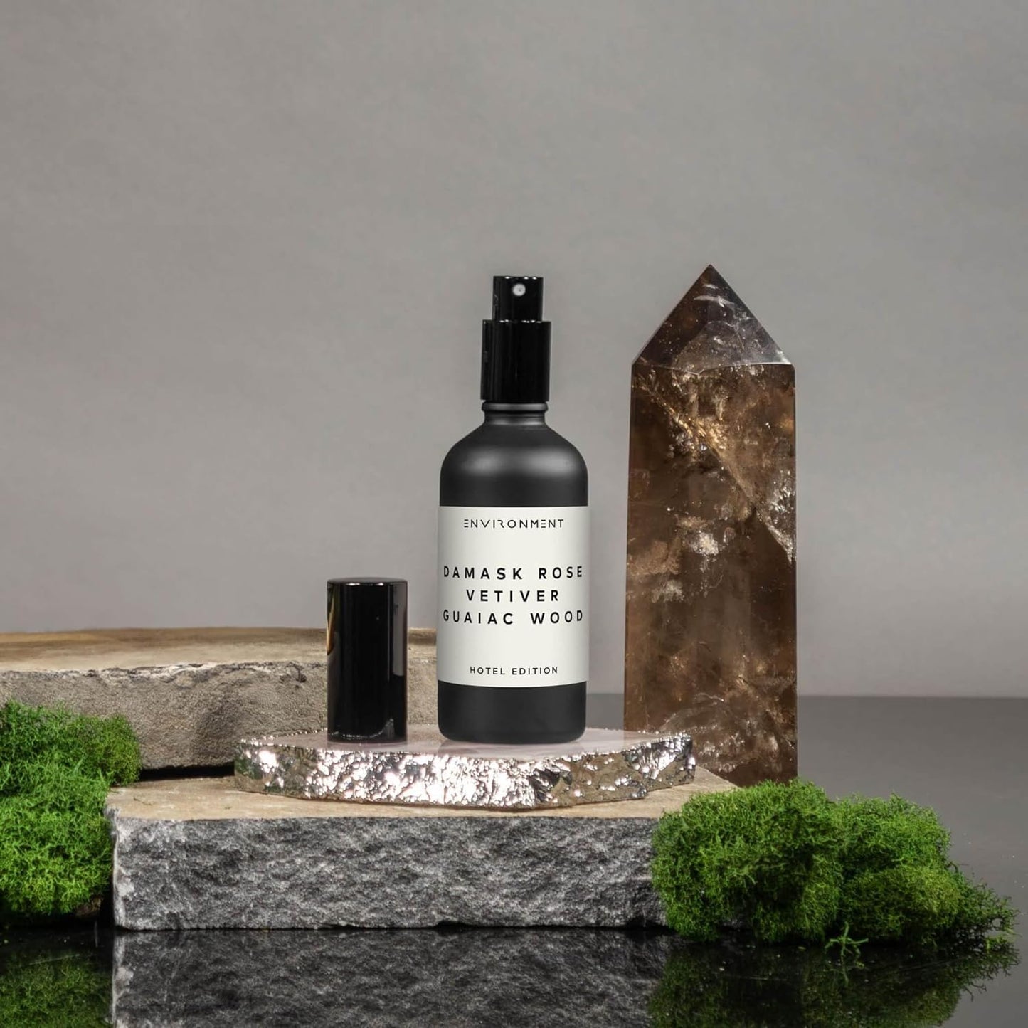ENVIRONMENT Inspired by 5-Star Hotels FMT Room Spray, 100ml Air Freshener (Damask Rose | Vetiver | Guaiac Wood) Home Fragrance Accessories, Room Perfume, Room Deodorizer, Vegan & Cruelty-Free