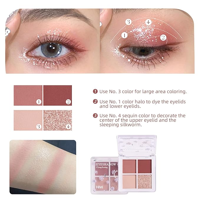 LAMUSELAND All in One Makeup Kit, 8-Piece Women Complete Makeup Kit, a Must-Have Gift Set for Beginners or Professional Makeup Sets Beginners.
