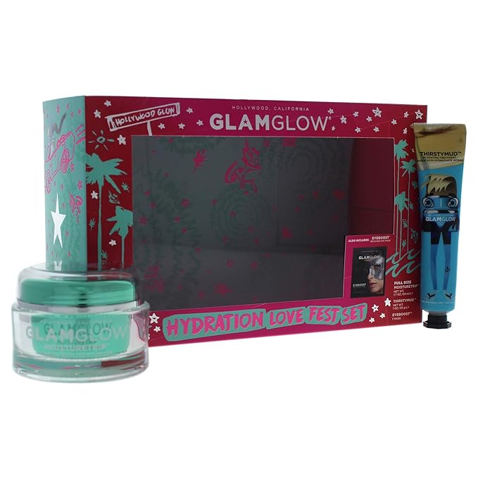 Glamglow Hydration Love Fest Set 3 Pc Women, 3count