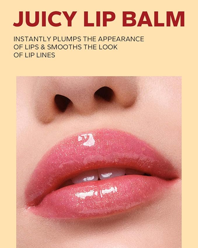 MAEPEOR Hydrating Lip Plumper 12 Colors Moisturizing Shiny Juicy Lip Balm Long Lasting Nourishing Lip Pluming Balm（Color 09)