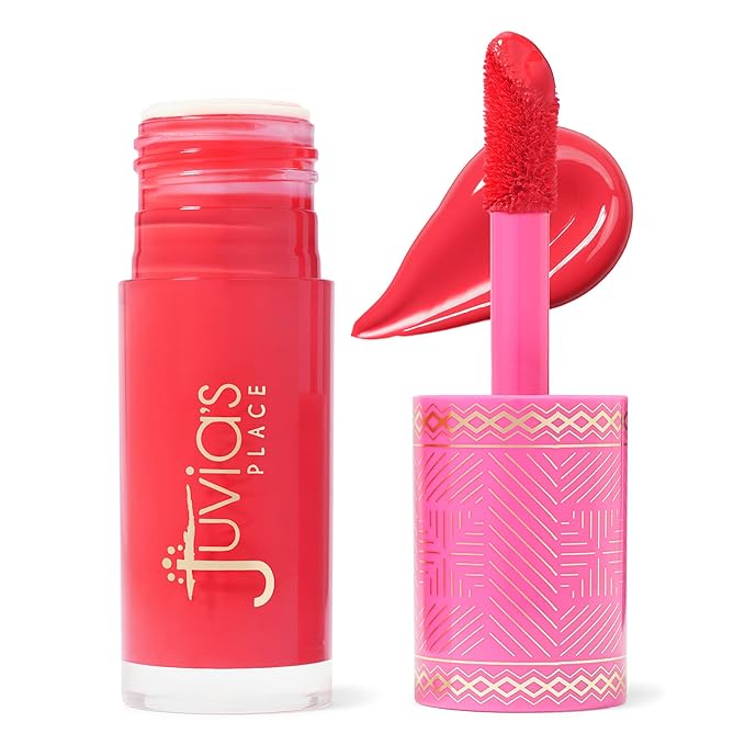 Juvia's Place Blushed Liquid Blush BarbieRose - Dewy Tint Cheeks Makeup Glow Pigment Effortless Beauty Long Lasting Cosmetics Soft Creamy Natural Buildable All Skin Color Light Flawless Finish Blend