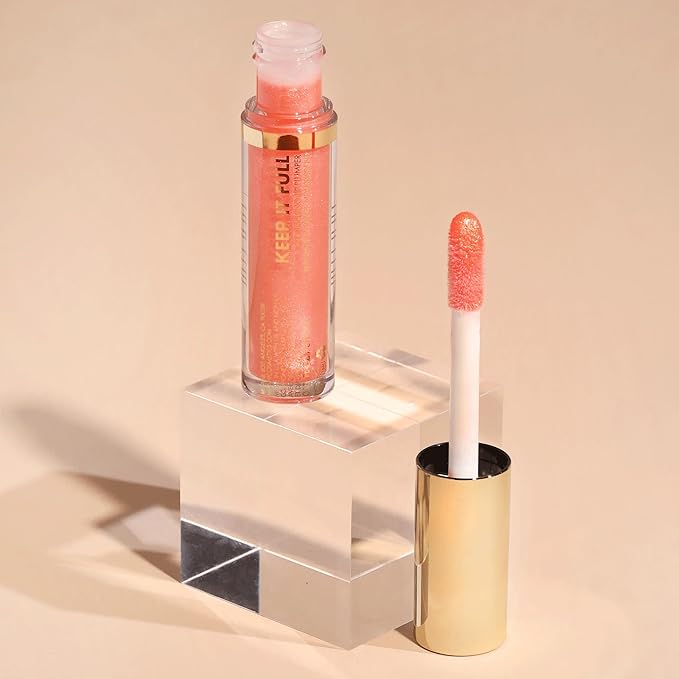 Milani Keep It Full Nourishing Lip Plumper - Rosewood (0.13 Fl. Oz.) Cruelty-Free Lip Gloss for Soft, Fuller-Looking Lips