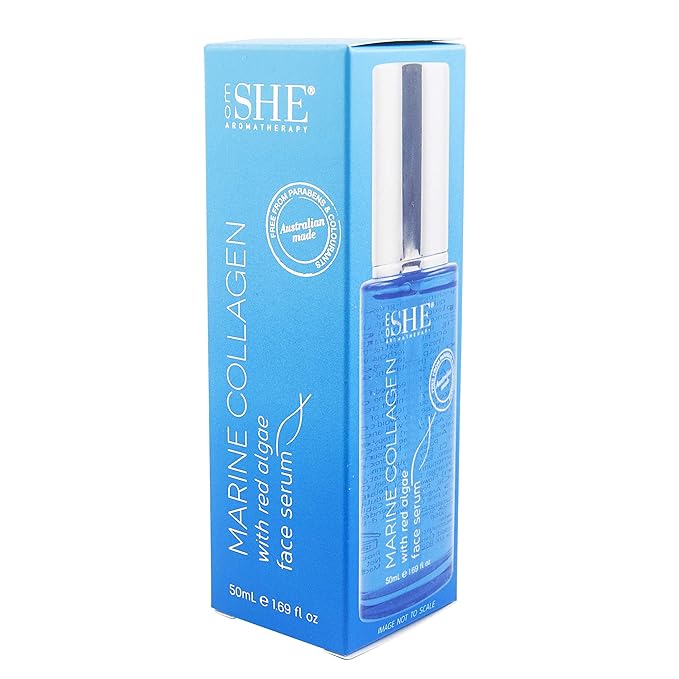 Om SHE Aromatherapy Marine Collagen with Red Algae Face Serum