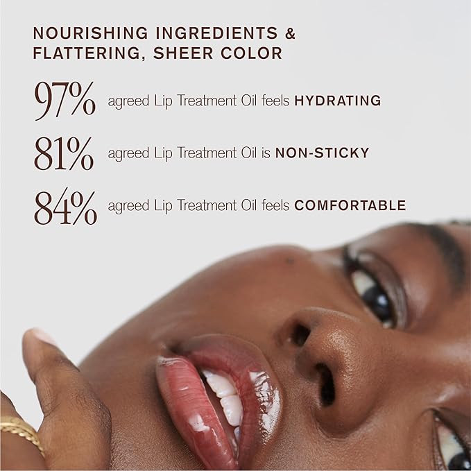 Ami Colé Hydrating Lip Treatment Oil 3in1 multitasker for your lips (Reflection), tinted lip gloss, hydrating lip gloss, moisturizing, natural