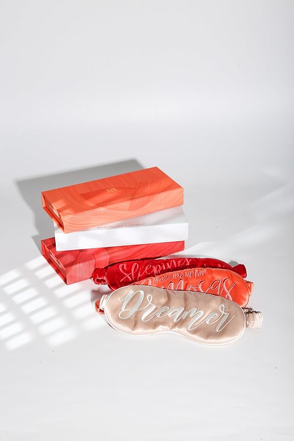 ESNA HOME 22-Momme Mulberry Silk (Sleep Mask Silk, Dreamer)