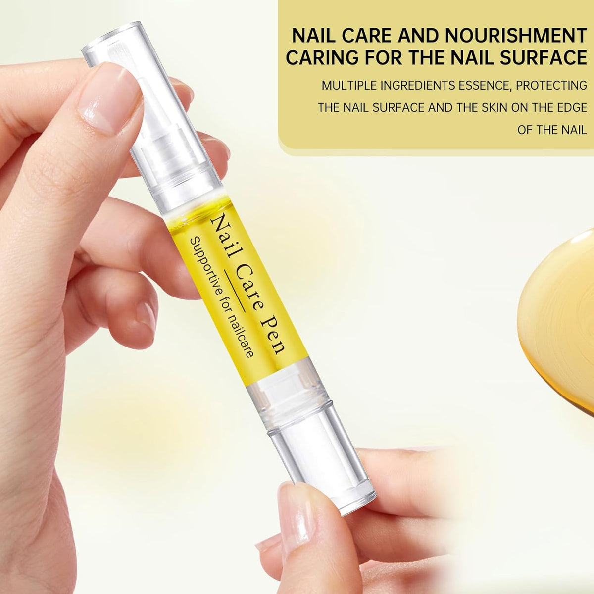 Nail Growth Oil, Rejuvenation Nail Oil Pen, Natural Rejuvenation, Instant Nail Strength, Cuticle Oil for Nails, Nail Strengthener for Moisturize Strengthen Brighten Nails Care (1)