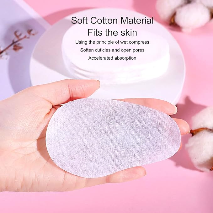 400pcs Disposable Eye Mask Paper, Moisturizing Pure Cotton DIY Sheet for Under Eye Dark Circles, Irritating DIY Eye Supplies