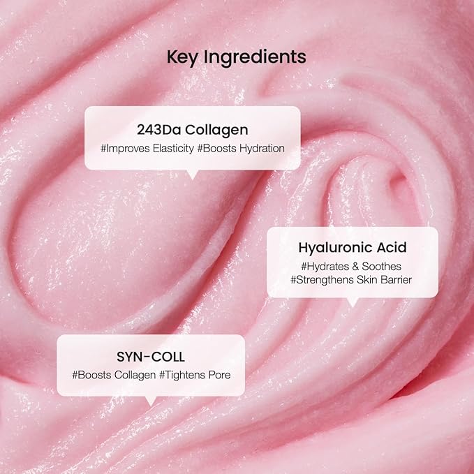 BIODANCE Collagen Mask To Foam Cleanser, Face Wash for Women, 2-in-1 Pore Mask and Hydrating Foaming Facial Cleanser for Sensitive Skin, Oily Skin, 5.07 fl. oz. (150 ml)