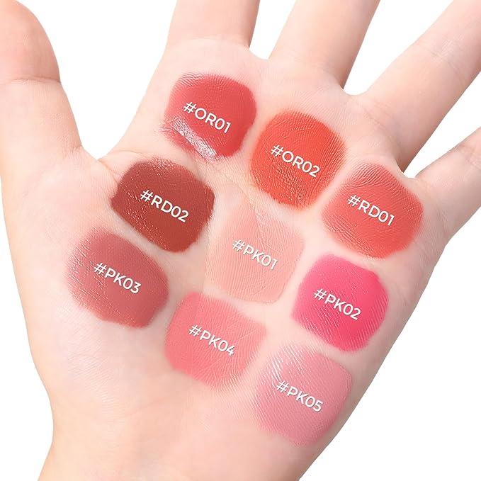 FOCALLURE Silky Cream Liquid Blush,Leaving a Matte Dewy Makeup Look,Easy to Apply and Create a Natural Flush,Long Lasting and Lightweight Cheek Blush Face Makeup,FEELING GOOD