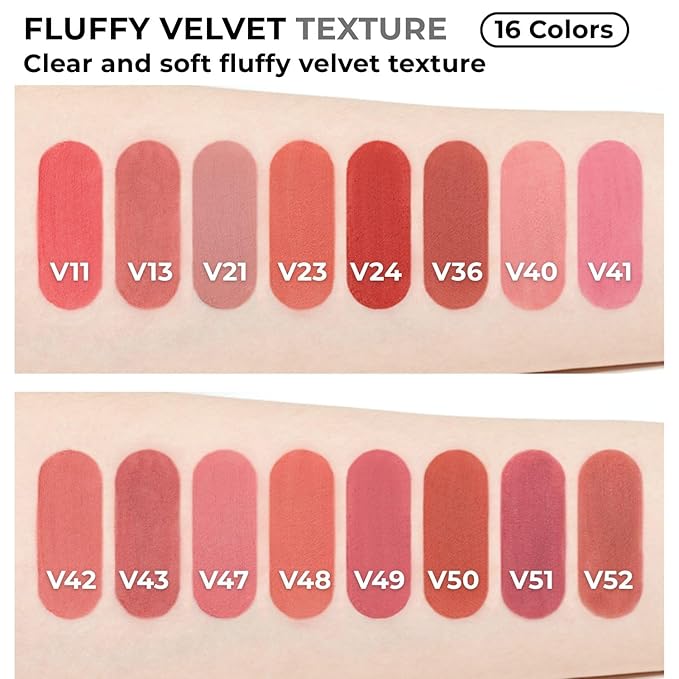 BBIA Last Velvet Tint MLBB Edition - Soft Creamy Matte Finish Lip Stain, Blur Effect & Velvety Texture, Long-Lasting, High Pigment, Non-Drying, Vegan, Korean Lip Makeup (V49 ROSY LIFE, Pack of 1)