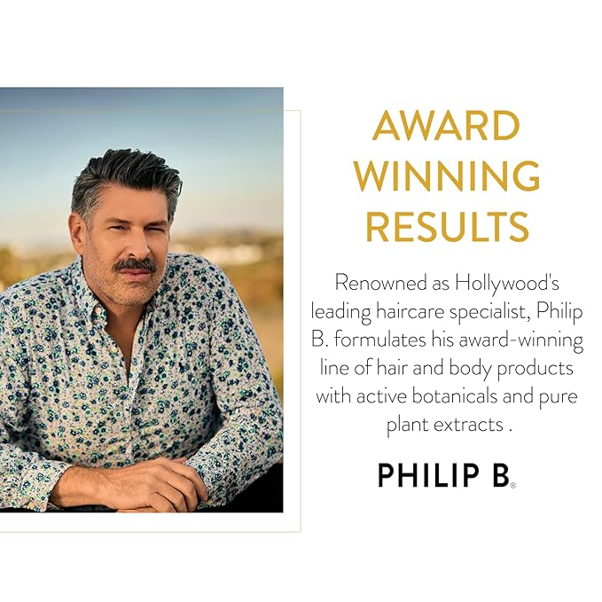 PHILIP B Rejuvenating Oil 2 oz. (60 ml) | Long-Term Hair Repair, Youthful Bounce, Strength and Shine