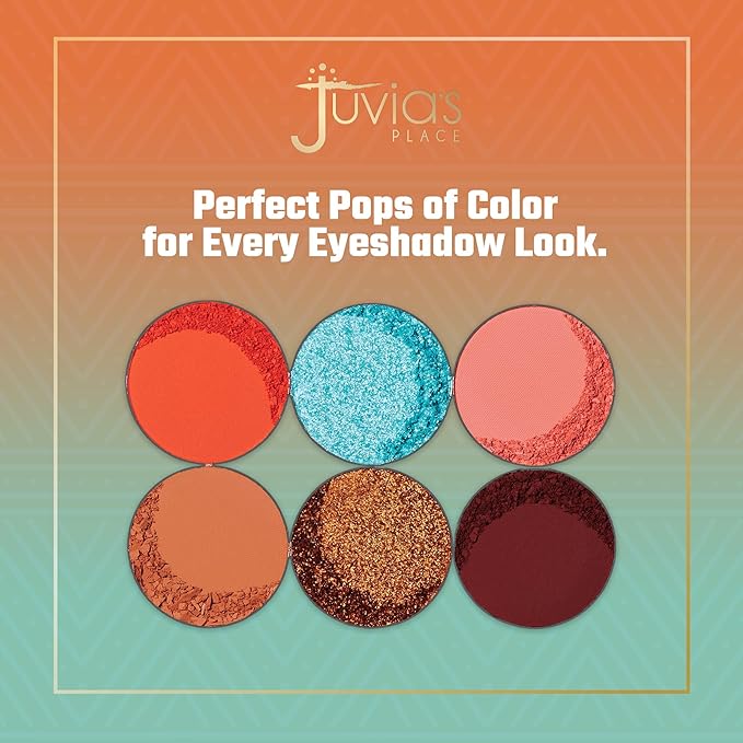 Juvia's Place Olori 3 - Coral, brown, Bronze, Shades of 6, Eyeshadow Palette, Professional Eye Makeup, Pigmented Eyeshadow Palette, Makeup Palette for Eye Color & Shine, Pressed Eyeshadow Cosmetics