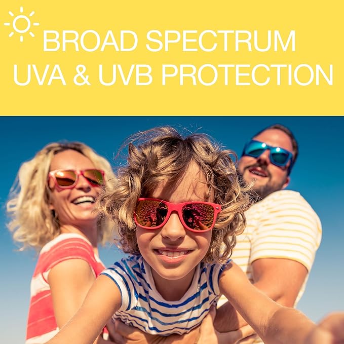 4-Pack Vanilla SPF 15 Lip Balm - Organic Ingredients, Broad Spectrum UVA/UVB Protection - Hydrating & Moisturizing, USA Made