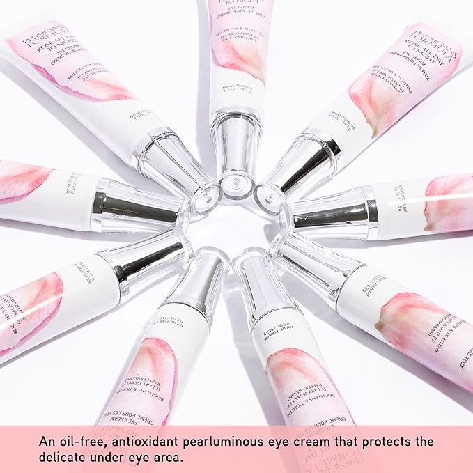 Physicians Formula Rosé All Day To Night Eye Cream, Dark Circles, Puffiness, Bags Under Eyes, Wrinkles | Dermatologist Tested, Clinicially Tested, Hypoallergenic