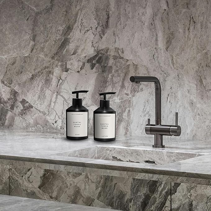 Environment Inspired by 5-Star Hotels 1HT Lotion, 300ml Luxury Scented Lotion (Santal | Musk) Bathroom Luxury, Men & Women High-End Body Lotion, Hand Cream, Dry Skin Treatment