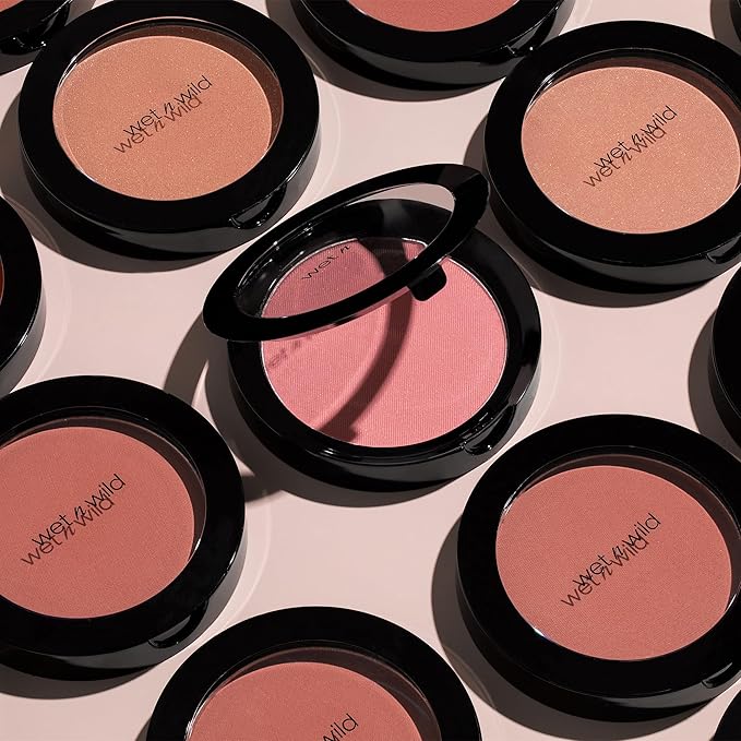 wet n wild Color Icon Blush, Effortless Glow & Seamless Blend infused with Luxuriously Smooth Jojoba Oil, Sheer Finish with a Matte Natural Glow, Cruelty-Free & Vegan - Nudist Society(Packaged)