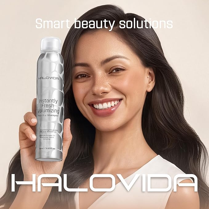 Dry Shampoo for Women, Travel Size Dry Shampoo Spray for Dark Hair Leaves No White Residue, Absorb Oils, Volumizing & Refresh Hair for 72 Hours, 2.03 Fl Oz