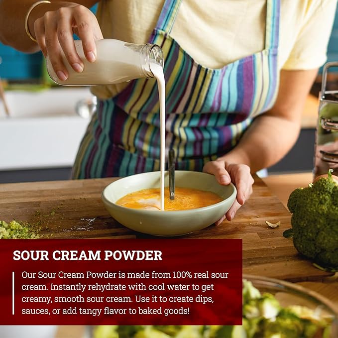 Hoosier Hill Farm Sour Cream Powder, 25LB (Pack of 1)