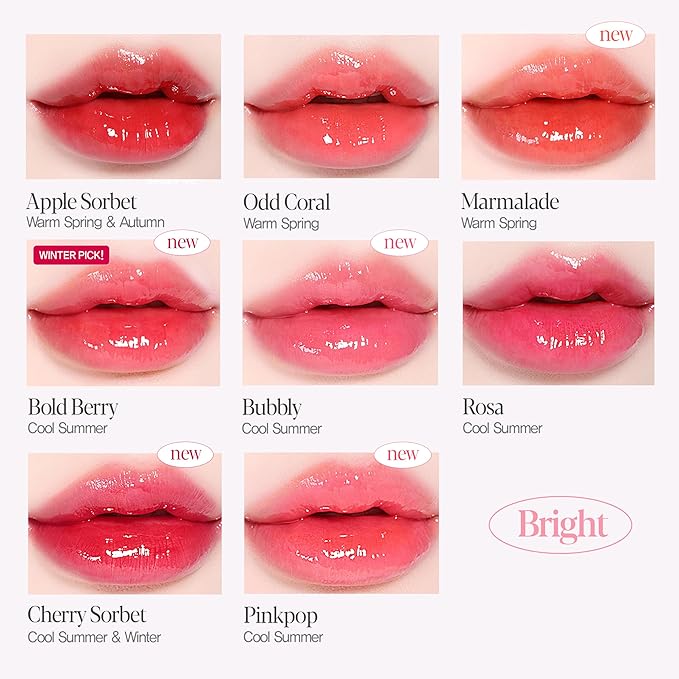 Espoir Couture Lip Tint Glaze #13 Bold Berry 0.14oz | Volumizing Lip Stain with Syrupy Shine | Long-Lasting & Vibrant Color for Radiant Lip Look | Moisturizing & Glossy Lip Tint | Korean Lip Makeup