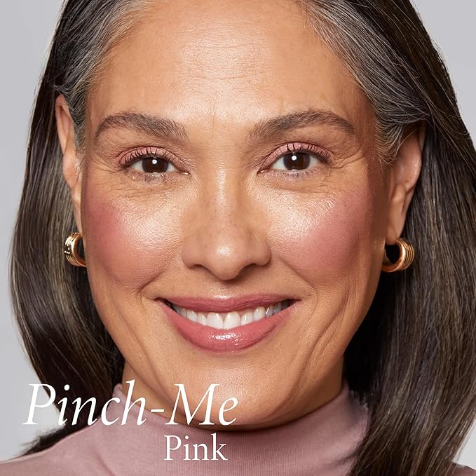 LAURA GELLER NEW YORK The Wonder Balm Complexion Enhancer - Hydrating Weightless Subtle Hint of Color + Glow for Mature Skin - Vegan Squalane - Apply to Cheeks & Lips (02 Pinch-Me Pink)