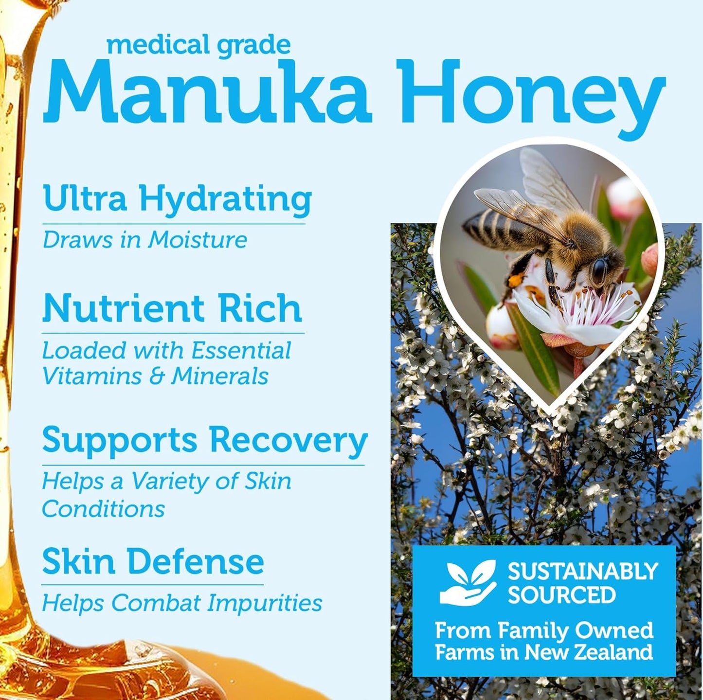 Era Organics Face Moisturizer Cream - Advanced 12-In-1 Rejuvenating Formula With Superfood Complex Manuka Honey, Hyaluronic Acid, Hemp Oil - Anti Aging Wrinkle Defense For Women or Men - 2oz