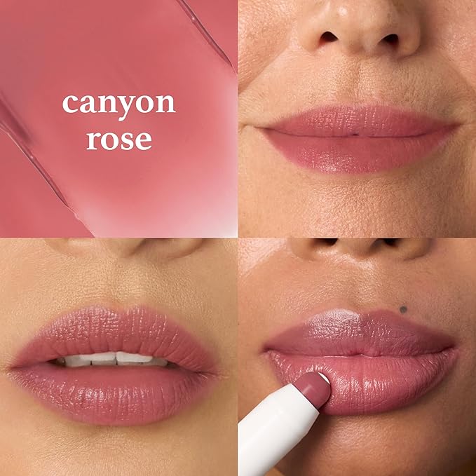 Julep It's Balm: Tinted Lip Balm + Buildable Lip Color - Canyon Rose - Natural Gloss Finish - Hydrating Vitamin E Core - Vegan