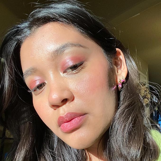 Axiology Multi Stick Crayons For Eyes, Lips, Cheeks Balmies Duo Gift Set Creamy Buildable Lightweight Moisturizing Blush Face Sticks Contour & Highlight All Day Wear Face Makeup (Nude Plum & Rosé)