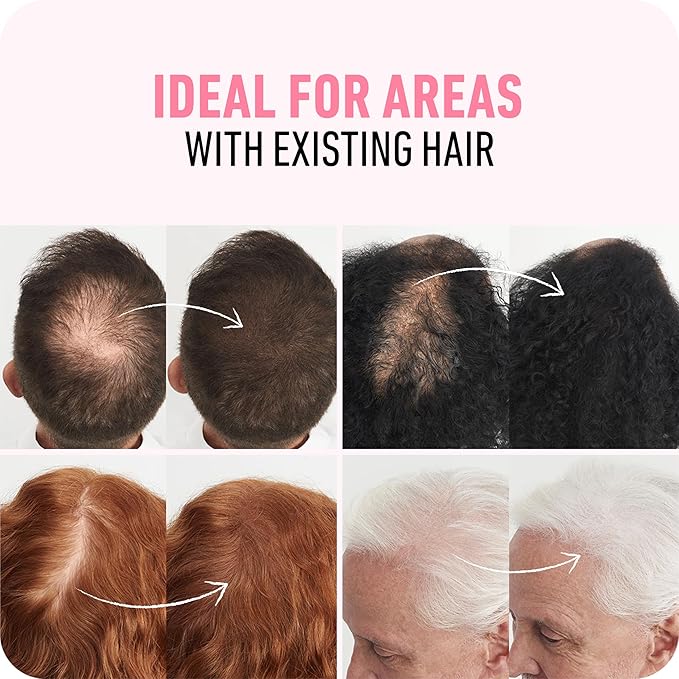 BOLDIFY Hair Fibers (12g) - Fill In Thinning and Fine Hair for an Instantly Fuller, Thicker Look - 14 Shades for Women & Men - Medium Blonde