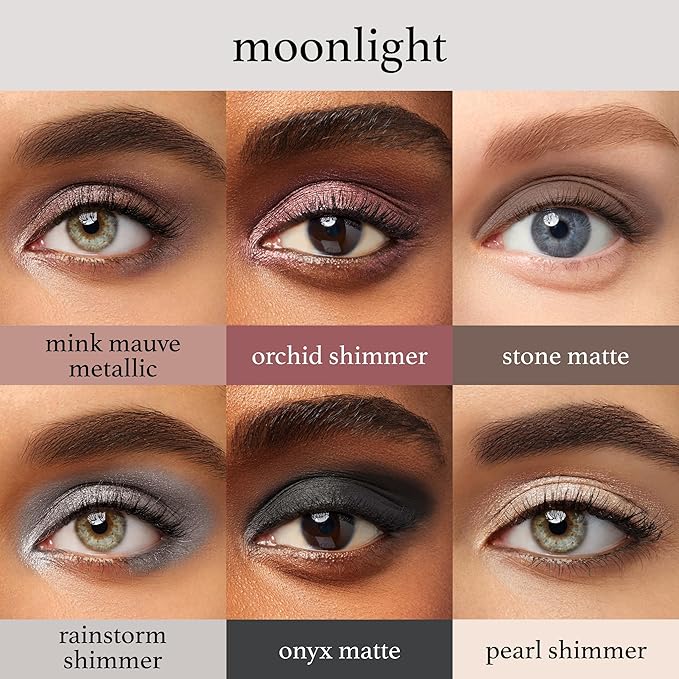 Julep Eyeshadow 101 Crème-to-Powder Eyeshadow Stick 6 Piece Gift Set- Moonlight