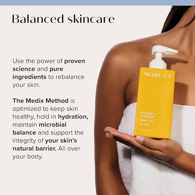 Medix 5.5 Vitamin C Cream Face Lotion & Body Lotion Moisturizer | Anti Aging Skin Care Firming & Brightening Cream Diminishes The Look Of Uneven Skin Tone, Age Spots, & Sun Damaged Dry Skin, (2-Pack)