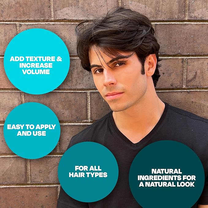 THESALONGUY - Sea Salt Texturizing Spray for Volumizing Curly and Wavy Hair, Men & Women, Beach Waves Hair Spray with Kelp & Natural Ingredients - 2 Pack