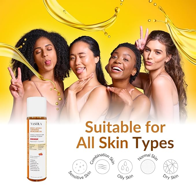Kojic Acid Turmeric Skincare Bio Pure Oil