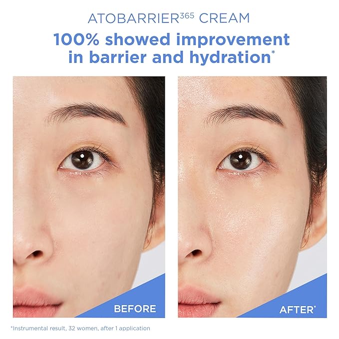 AESTURA ATOBARRIER365 Cream with Ceramides, Korean Face Moisturizer for Barrier Repair | 120H lasting Hydration, Ceramide Capsules, Dry & Sensitive Skin, Non-comedogenic, 80 mL / 2.70 fl.oz.