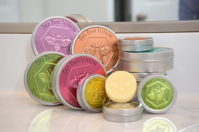 Honey House Naturals Large and Small Bee Bar Duo (Peppermint)