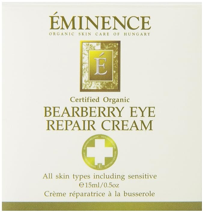 Eminence Organic Skincare. Bearberry Eye Repair Cream 0.5 oz.
