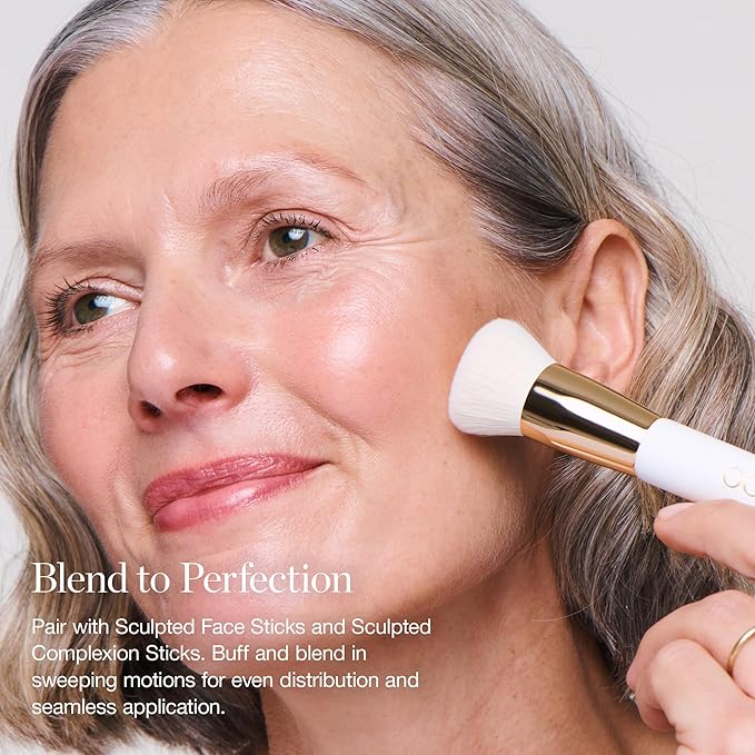 Ogee Blender Brush - Professional Quality Makeup Brush - Ultra-Soft Foundation Brush with Vegan Bristles for Flawless Makeup Application