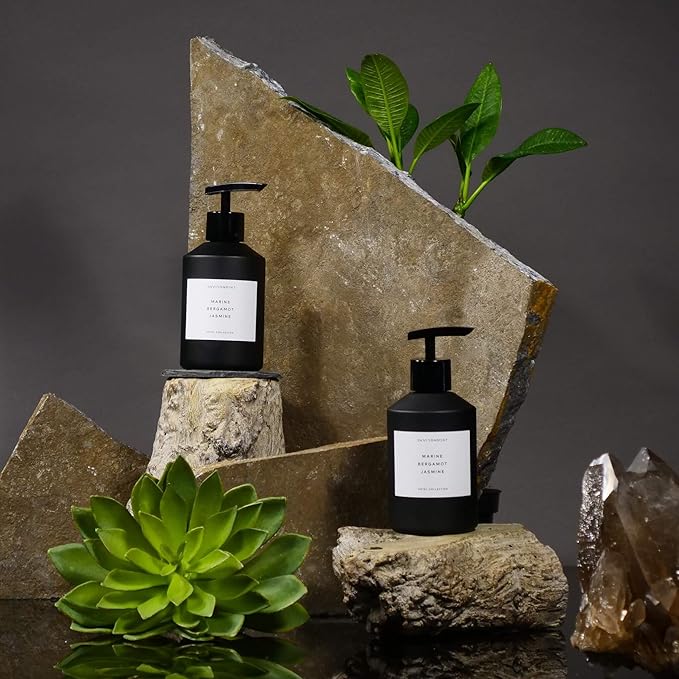 Environment Inspired by 5-Star Hotels FMT Lotion, 300ml Luxury Scented Lotion (Damask Rose | Vetiver | Guaiac Wood) Bathroom Luxury, Men & Women High-End Body Lotion, Hand Cream, Dry Skin Treatment