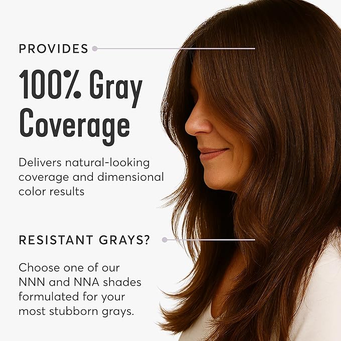 Madison Reed Radiant Hair Color Kit | 6.5NNA Medium Neutral Brown (Sondrio) for 100% Gray Hair Coverage | Salon Quality Permanent Hair Dye | PPD-Free & Ammonia-Free | (Packaging May Vary) 2 Pack