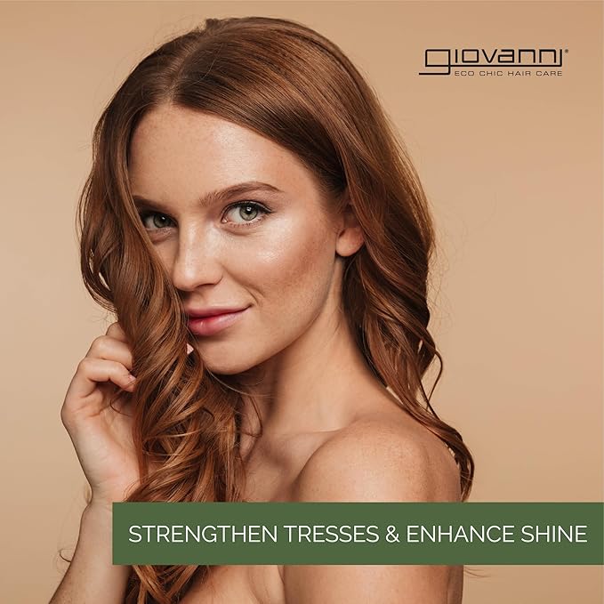 GIOVANNI Tea Tree Triple Treat Invigorating Shampoo & Conditioner Set - Cooling Peppermint, Eucalyptus, Rosemary, Helps Dry, Flaky Scalp, Salon Quality, Vegan, Cruelty Free - 8.5 oz Each