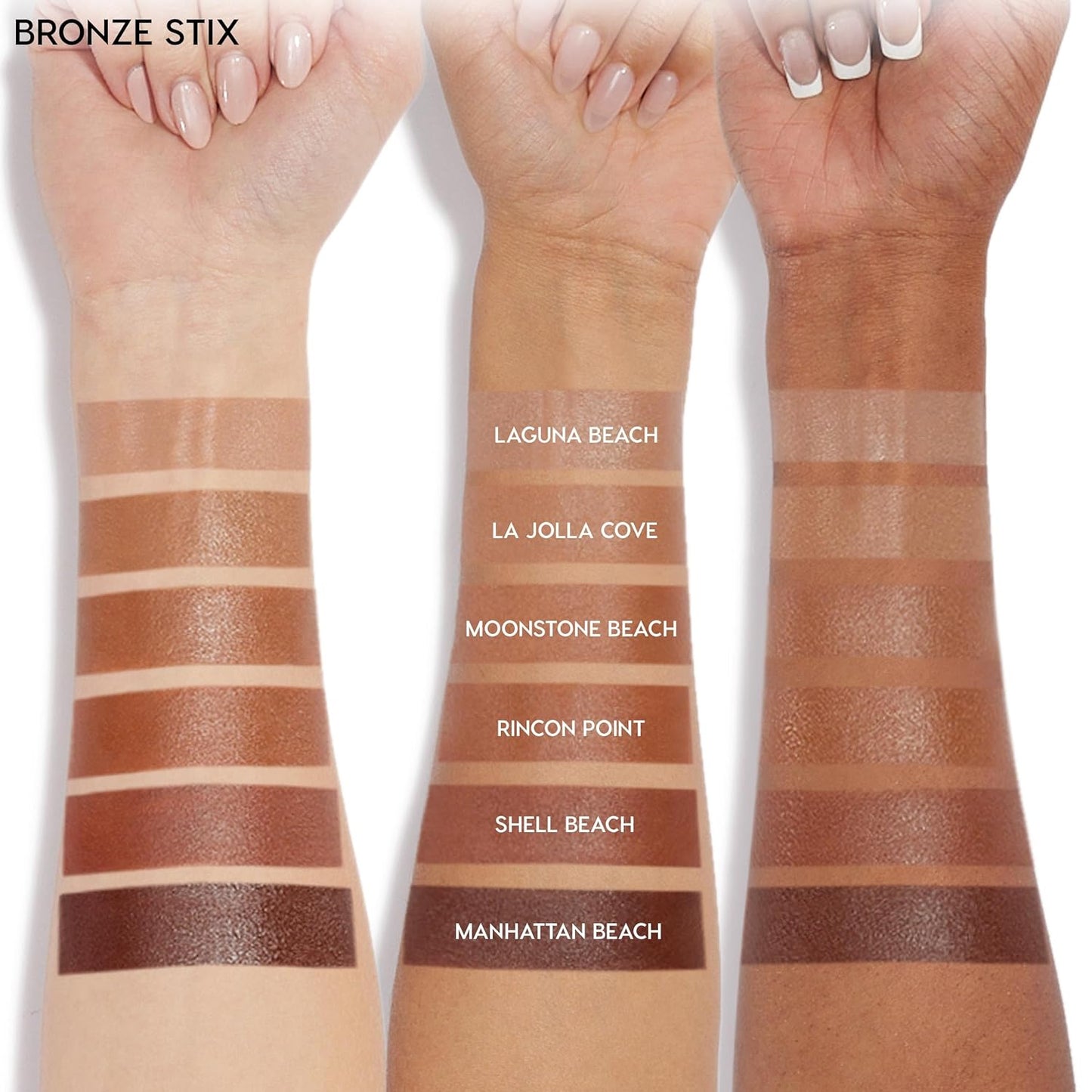 ColourPop Cream Bronzer Stick - Blendable Cream Contour & Glowy Summer Makeup with a Natural, Matte Finish - Buildable Formula for Shimmer-Free, Sun-Kissed Warmth - Shell Beach (0.28 oz)