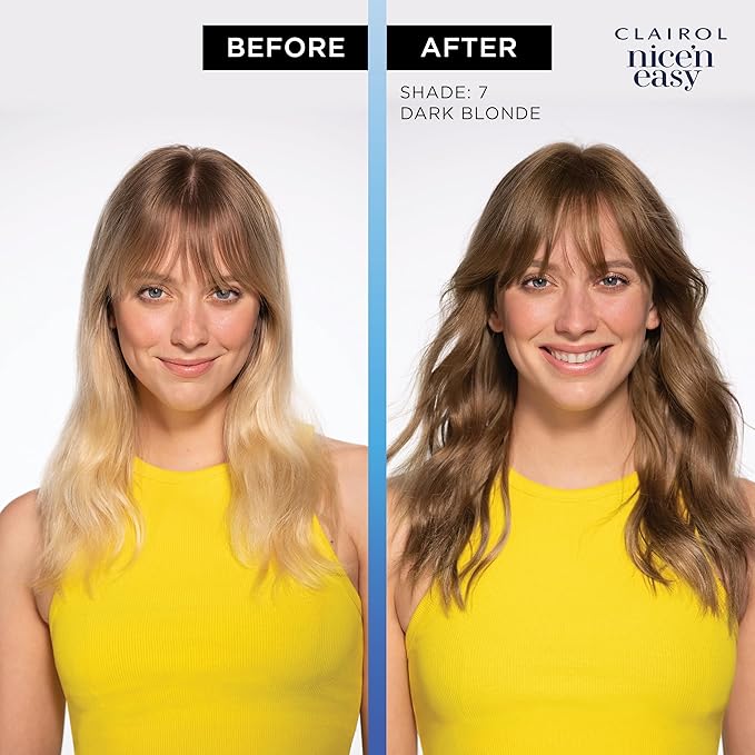 Clairol Nice'n Easy Permanent Hair Dye, 5G Medium Golden Brown Hair Color, Pack of 3