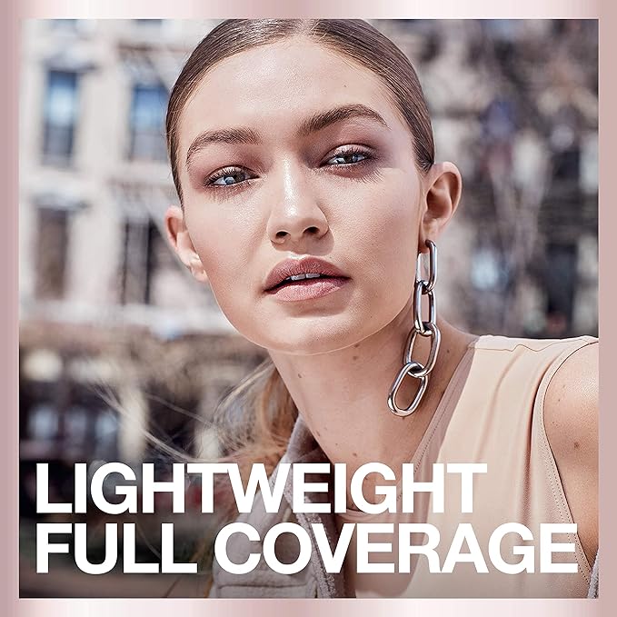 Maybelline Dream Urban Cover Flawless Coverage Foundation Makeup, SPF 50, Almond