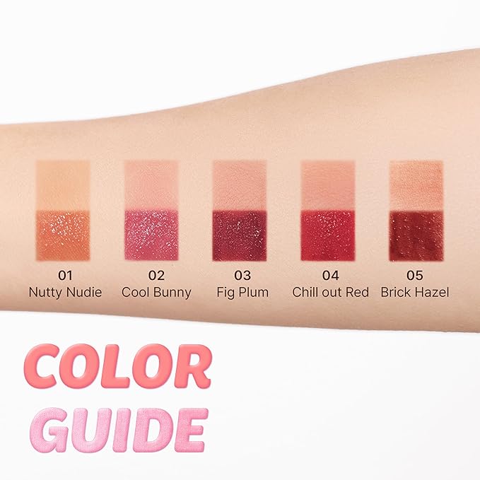 Touch in Sol Vegan Again Blur Core Lip Tint (#Brick Hazel) - Long Lasting, High Pigment Velvet Matte Lip Stain – Lightweight Smooth Blur Finish, 0.12oz