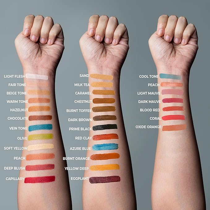Alcohol Palette Refill Pans - Skin Tones - Yellow Deep