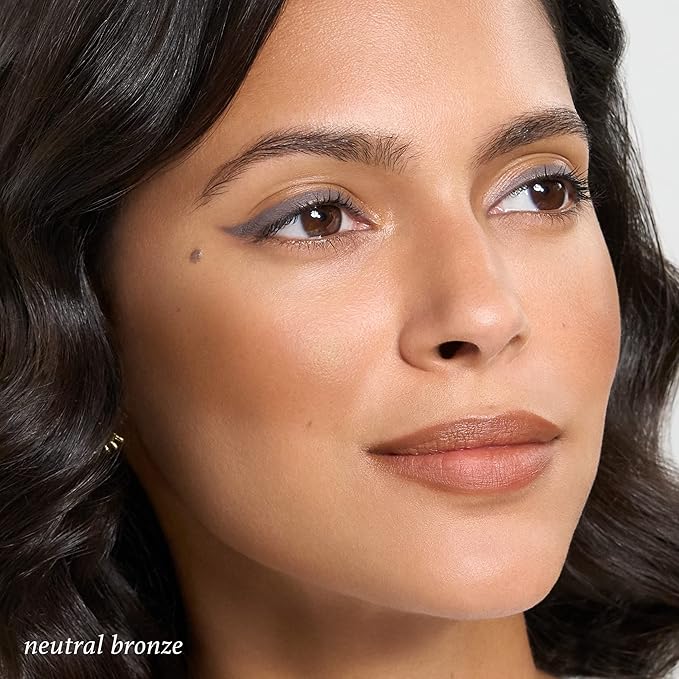 Julep Skip the Brush 3-in-1 Color Stick for Eyes, Cheeks, and Lip Trio Muted Mauve, Neutral Bronze, Sheer Glow
