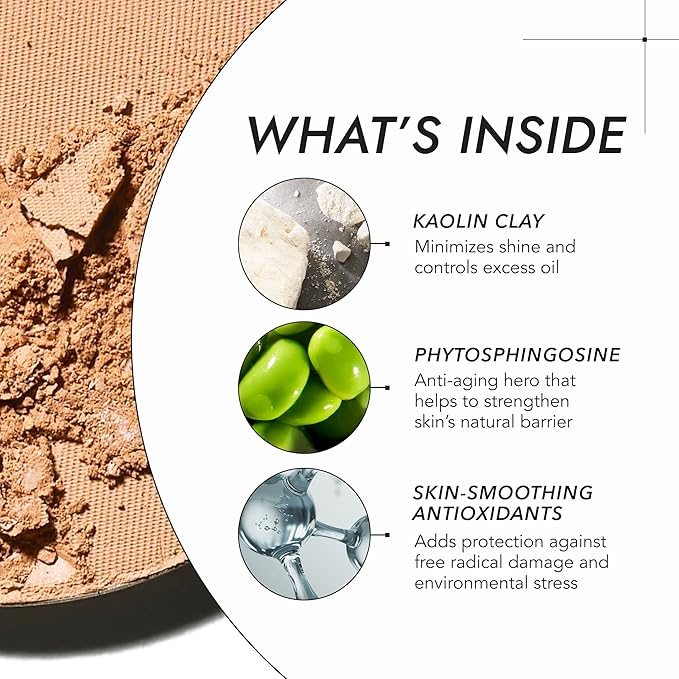 COVER FX Pressed Mineral Foundation - Shade D2 - Weightless Powder Foundation - Buildable Light to Full Coverage - Matte Finish - All Skin Types