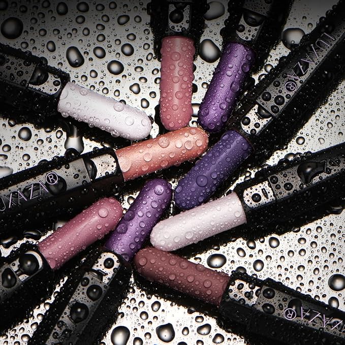 Neutral Eyeshadow Stick Makeup 6PCS Set, Pink and Purple Metallic Shimmer Matte Cream Eye Shadow Eyeliner Brightener Pencil Crayon - PURPLE MARTINI
